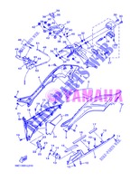 COUVERCLE LATERAL 2 pour Yamaha XP500A de 2013