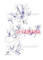MAITRE CYLINDRE DE FREIN AVANT pour Yamaha XT1200Z de 2013