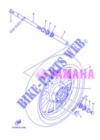 ROUE AVANT pour Yamaha MIDNIGHT STAR 1900 de 2013