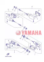 CLIGNOTANT 2 pour Yamaha YBR125E de 2013