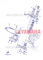 DIRECTION pour Yamaha YBR125E de 2013