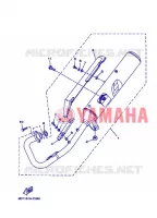 ECHAPPEMENT pour Yamaha YBR125E de 2013