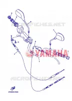 GUIDON ET CABLES pour Yamaha YBR125E de 2013