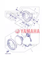 PHARE  2 pour Yamaha YBR125E de 2013