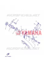 ARBRE A CAMES / CHAINE DE DISTRIBUTION pour Yamaha YBR125E de 2013