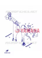COMMODO / LEVIER pour Yamaha YBR125E de 2013