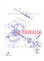 ROUE AVANT 2 pour Yamaha YBR125E de 2013