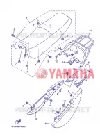 SELLE pour Yamaha YBR125E de 2013