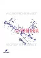 ARBRE A CAMES / CHAINE DE DISTRIBUTION pour Yamaha YBR125EGS de 2013