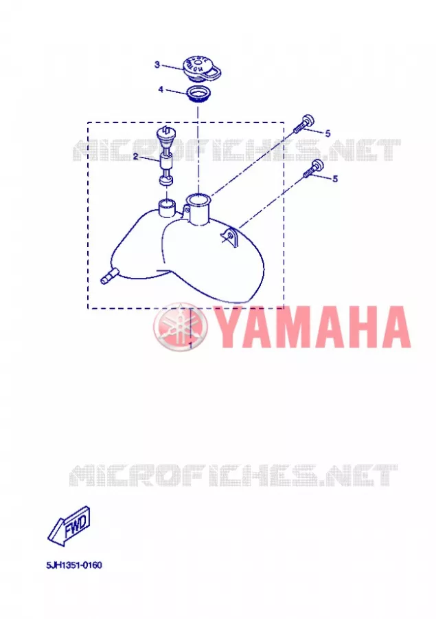 RESERVOIR D'HUILE Yamaha SCOOTER 50 2013 STUNT SLIDER  EW50N