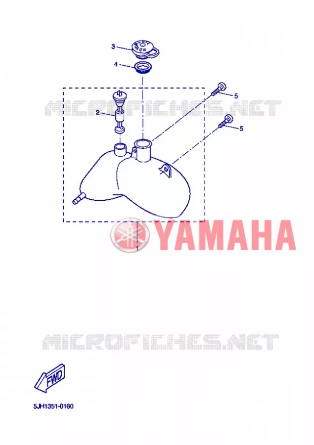 RESERVOIR D'HUILE Yamaha SCOOTER 50 2013 STUNT SLIDER  EW50N