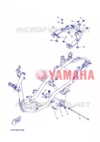 CADRE pour Yamaha AEROX 50 NAKED  de 2013