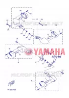 CLIGNOTANT pour Yamaha AEROX 50 NAKED  de 2013