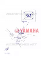 COMPTEUR  pour Yamaha AEROX 50 NAKED  de 2013