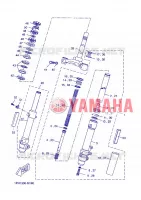 FOURCHE pour Yamaha AEROX 50 NAKED  de 2013