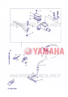 MAITRE CYLINDRE DE FREIN AVANT pour Yamaha AEROX 50 NAKED  de 2013