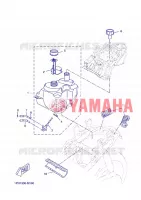 RESERVOIR A ESSENCE pour Yamaha AEROX 50 NAKED  de 2013