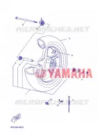 ROUE AVANT pour Yamaha AEROX 50 NAKED  de 2013