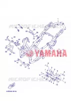 CADRE pour Yamaha YP125RA de 2013