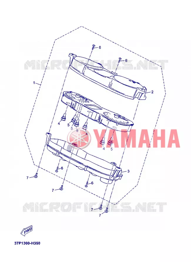 COMPTEUR  Yamaha SCOOTER 125 2013 XMAX ABS  YP125RA