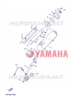 ECHAPPEMENT pour Yamaha YP250R de 2013