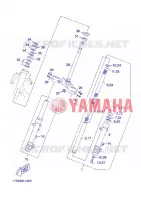 DIRECTION pour Yamaha YP250R de 2013