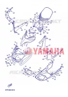 PARE BRISE pour Yamaha YP250R de 2013