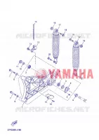 BRAS OSCILLANT / AMORTISSEUR pour Yamaha YP250RA de 2013