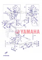 MAITRE CYLINDRE DE FREIN AVANT pour Yamaha YP250RA de 2013