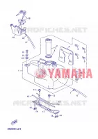 RESERVOIR A ESSENCE pour Yamaha YP250RA de 2013