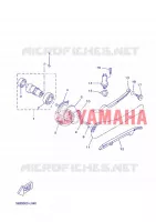 ARBRE A CAMES / CHAINE DE DISTRIBUTION pour Yamaha YP250RA de 2013