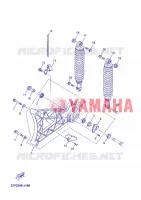 BRAS OSCILLANT / AMORTISSEUR pour Yamaha YP250RA de 2013