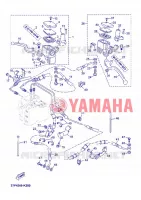 MAITRE CYLINDRE DE FREIN AVANT pour Yamaha YP250RA de 2013