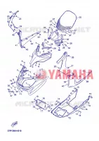 PARE BRISE pour Yamaha YP250RA de 2013