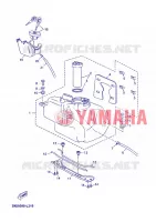 RESERVOIR A ESSENCE pour Yamaha YP250RA de 2013