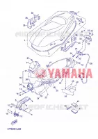 SELLE pour Yamaha YP250RA de 2013
