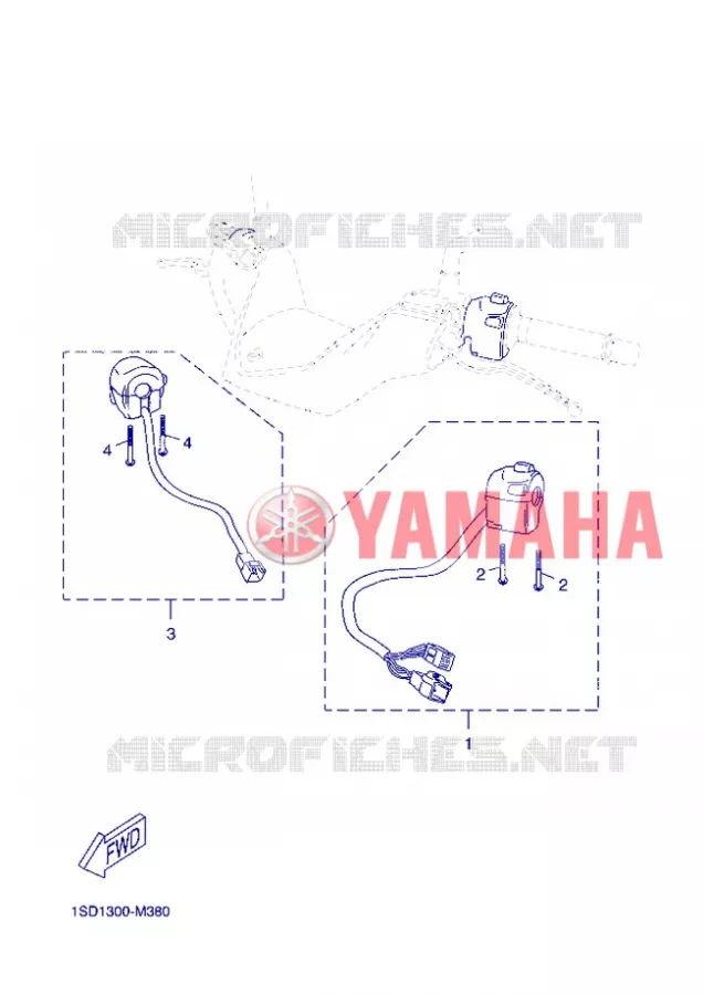 COMMODO / LEVIER Yamaha SCOOTER 400 2013 XMAX  YP400R