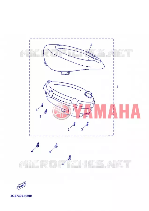 COMPTEUR  Yamaha SCOOTER 50 2013 NEOS 4T UBS  YN50FU