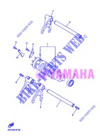 BARILLET DE SELECTION / FOURCHETTES pour Yamaha YZF-R6 de 2013