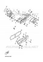 CARTER MOTEUR pour Yamaha BW'S 50 de 2012