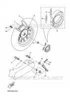 ROUE ARRIERE pour Yamaha BW'S 50 de 2012