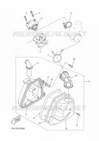 ADMISSION pour Yamaha NS50 de 2014