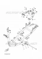 CADRE pour Yamaha NS50 de 2014