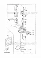 CARBURATEUR pour Yamaha NS50 de 2014