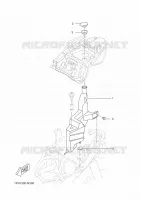 RESERVOIR D'HUILE pour Yamaha NS50 de 2014