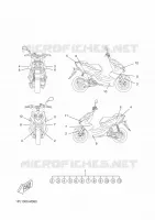EMBLEME pour Yamaha AEROX 50 NAKED  de 2014