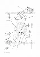 PARTIE ELECTRIQUE 2 pour Yamaha AEROX 50 NAKED  de 2014