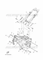 CADRE pour Yamaha MT09 de 2014