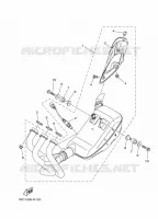 ECHAPPEMENT pour Yamaha MT09 de 2014