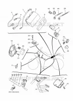 PARTIE ELECTRIQUE 1 pour Yamaha MT09 de 2014